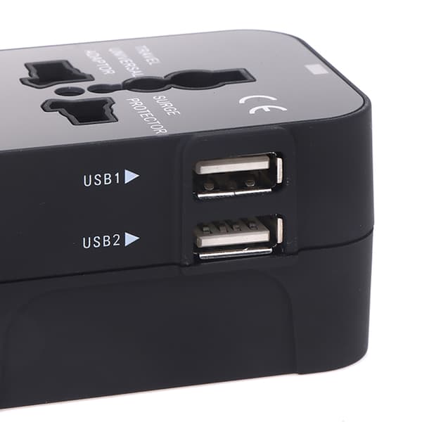 Universal Rese Väggadapter 2st USB
