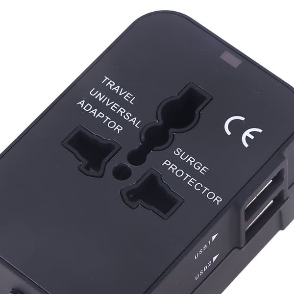 Universal Rese Väggadapter 2st USB
