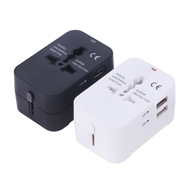 Universal Rese Väggadapter 2st USB