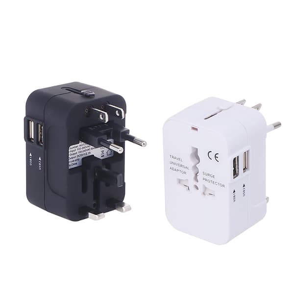 Universal Rese Väggadapter 2st USB