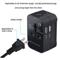Miniatyrbild 11 av 11: Universal Rese Väggadapter 2st USB
