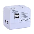 Miniatyrbild 2 av 11: Internationell Universal Duel USB Reseadapter Väggadapter