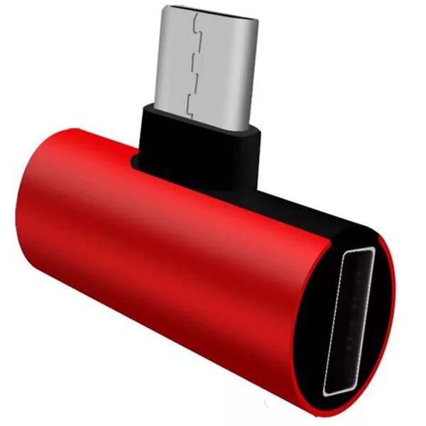 2-1 Mini Type-C Adapter Laddare