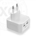 Miniatyrbilde 3 av 4: XQISIT Lader 35W 2xUSB-C GaN Wall Charger