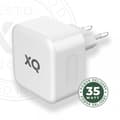 Miniatyrbilde 2 av 4: XQISIT Lader 35W 2xUSB-C GaN Wall Charger