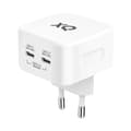 Miniatyrbilde 1 av 4: XQISIT Lader 35W 2xUSB-C GaN Wall Charger