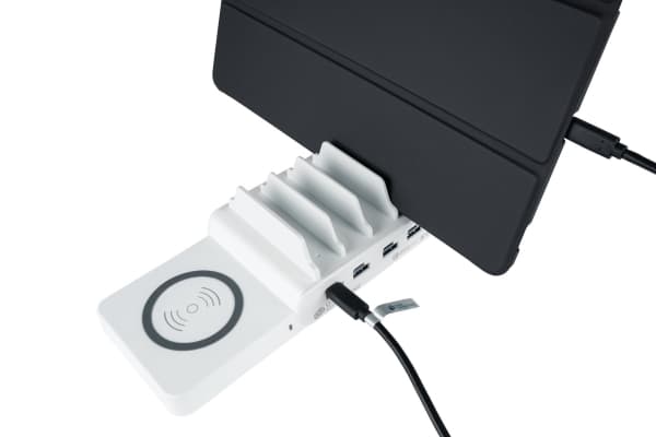 Alcasa PCA-D006WQL, Matkapuhelin/älypuhelin, Älykello, Valkoinen, Good Connections PCA-D006W, 9 V, 3 A, 15 W