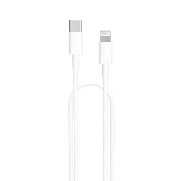 Vægoplader 20W + 2 Meter Kabel til iPhone / Samsung Pakke