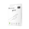 Miniatyrbilde 5 av 8: Gear Rund ladekabel Lightning til USB-A 0,3m Hvit MFI