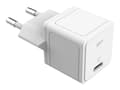 Miniatyrbilde 1 av 5: Silicon Power QM12 - Strømadapter - 20 watt - 3 A (24 pin USB-C) - Europa