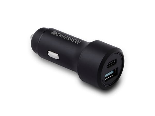 Billaddare 43W 2-port QC/PD Svart