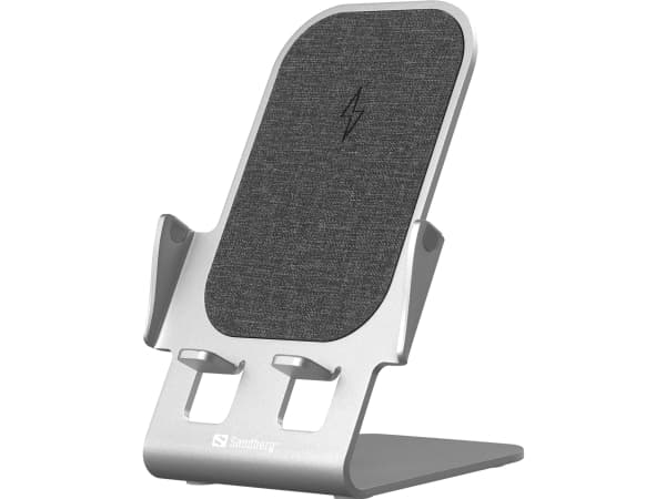 Sandberg Wireless Charger - Trådløst ladestativ - 15 watt - 2 A