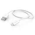 Miniatyrbild 1 av 4: Hama Laddkabel USB-A till Lightning Vit 1.0m