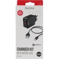 Miniatyrbilde 3 av 4: Hama Lader Micro-USB 220V Svart 1.5m