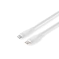 Miniatyrbilde 4 av 8: Nedis Lightning Kabel | USB 2.0 | Apple Lightning 8-Pinners | USB-C™ Hann | 480 Mbps | Nikkel belagt | 1.50 m | Rund | Silikon | Hvit | Boks