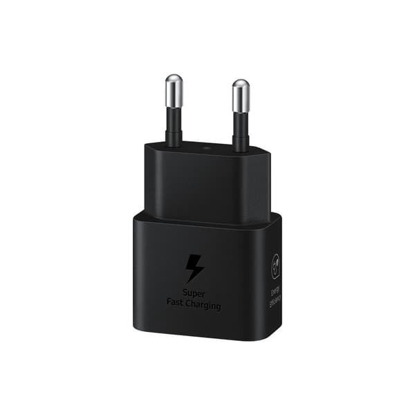 Samsung Original Laddare med Kabel 25W Power Adapter Svart