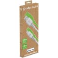 Miniatyrbild 3 av 3: Celly Planet USB-A - Lightning-kabel 1,5m av 100% återvunnen plast Vit