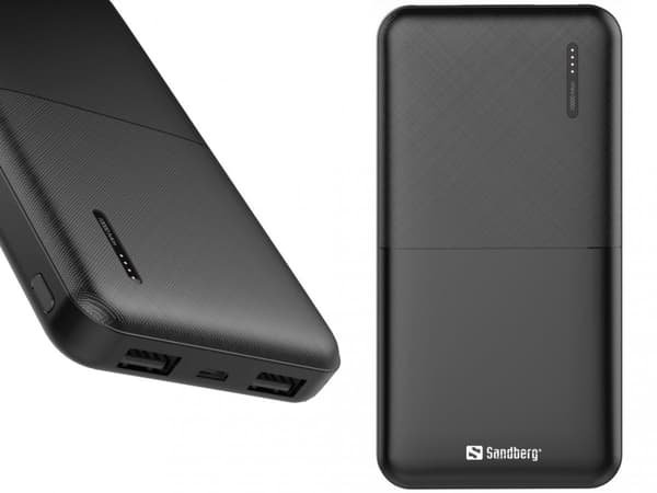 Sandberg Saver Powerbank 10000 musta