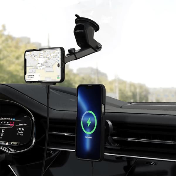 Journey Autoteline Wireless Car Charger with Flex Pro Mount