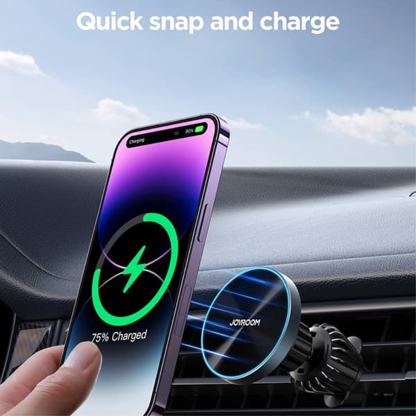 Joyroom Bilhållare Magnetic Wireless Car Charger Holder MagSafe
