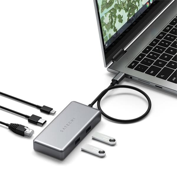 Satechi USB-C Multiport Adapter for Chromebook