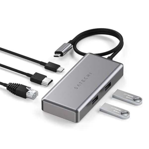 Satechi USB-C Multiport Adapter for Chromebook