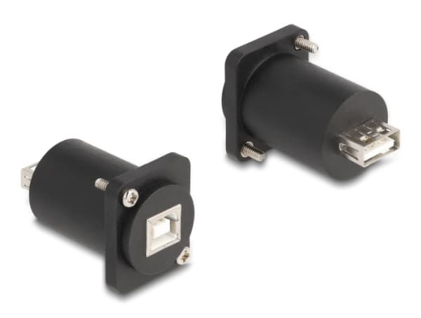 Delock - USB-adapter - USB (hunn) D-Type til USB-type B (hunn) D-Type - svart