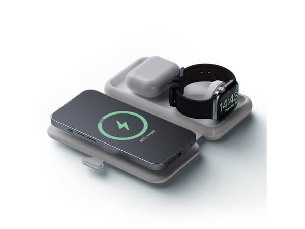 Xtorm XWF31, Matkapuhelin/älypuhelin, Älykello, USB Type-C, Harmaa, 1 m, 30 W, 15 W