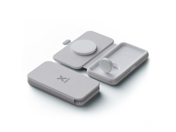 Xtorm XWF31, Matkapuhelin/älypuhelin, Älykello, USB Type-C, Harmaa, 1 m, 30 W, 15 W Harmaa