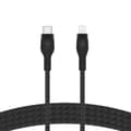 Pikkukuva 3 / 3: Belkin BOOST CHARGE USB-C to LTG Braided Silicon, 1m, Black