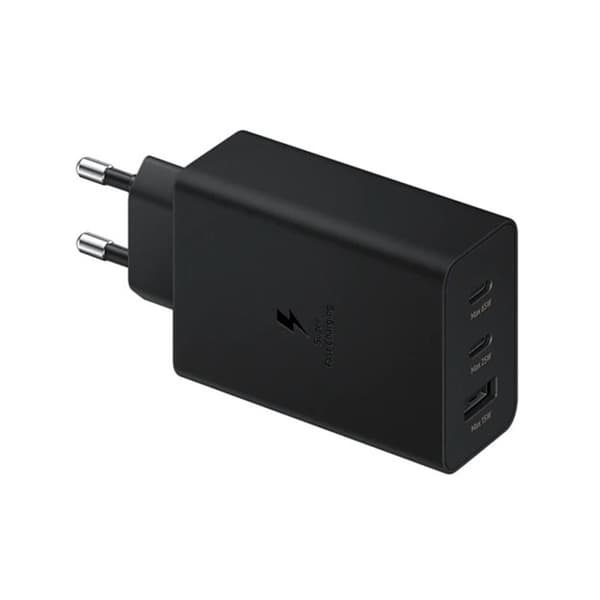 Samsung Trio Laddare 65W 2xUSB-C 1xUSB-A - Svart