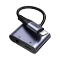 Miniatyrbild 3 av 6: Joyroom 2in1 Lightning/Lightning/3.5 mm Mini Jack DAC Adapter