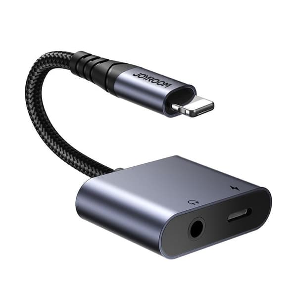 Joyroom 2in1 Lightning/Lightning/3.5 mm Mini Jack DAC Adapter