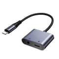 Miniatyrbild 1 av 6: Joyroom 2in1 Lightning/Lightning/3.5 mm Mini Jack DAC Adapter