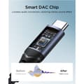 Miniatyrbilde 9 av 9: Joyroom Adapter Audio Transfer Series USB-C to 3.5mm