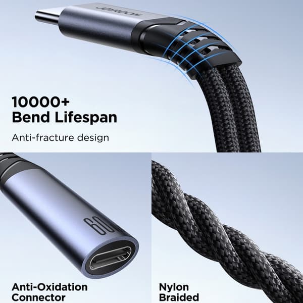 Joyroom Adapterit 2-in-1 Audio Adapter USB-C to 3.5mm+USB-C
