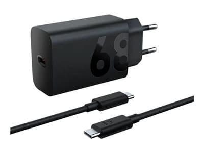 Lenovo 68W USB-C Wall Cha rger- ¤¤¤ LENOVO OPEN ¤¤¤ musta
