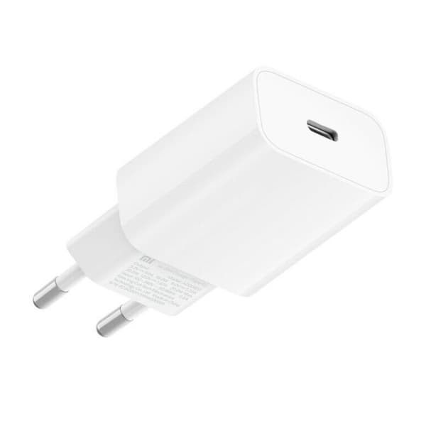 Xiaomi Mi 20W Typ-C Laddare - Vit