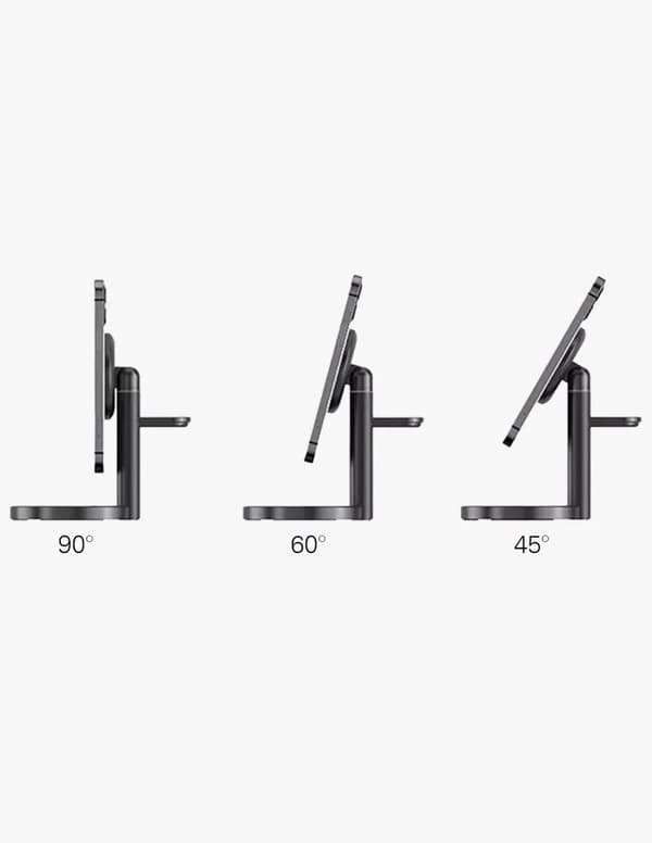 Soundliving Qi 3-i-1 trådløs lader