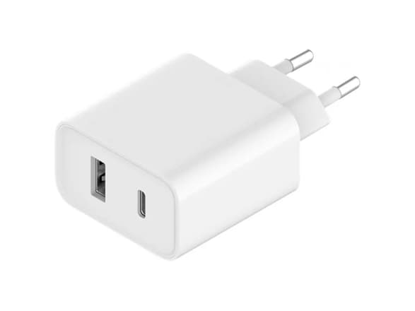 Xiaomi Mi - Strømadapter - 33 watt - 3 A - PD - 2 utgangskontakter (USB, 24 pin USB-C)