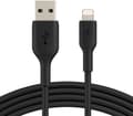 Miniatyrbilde 2 av 2: Belkin BOOST CHARGE™ Lightning - USB-A-kabel, 3 m, svart