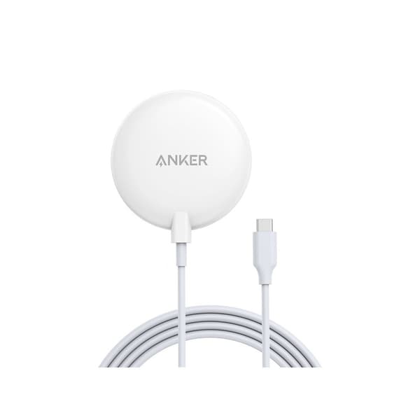 Anker Langaton laturi PowerWave Magnetic Pad 7.5W MagSafe Valkoinen