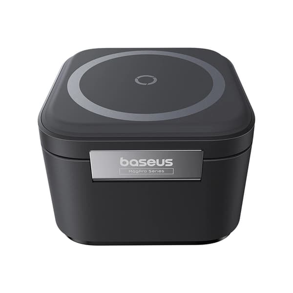 Baseus 2-in-1 Trådlös Laddare Magsafe USB-C - Svart