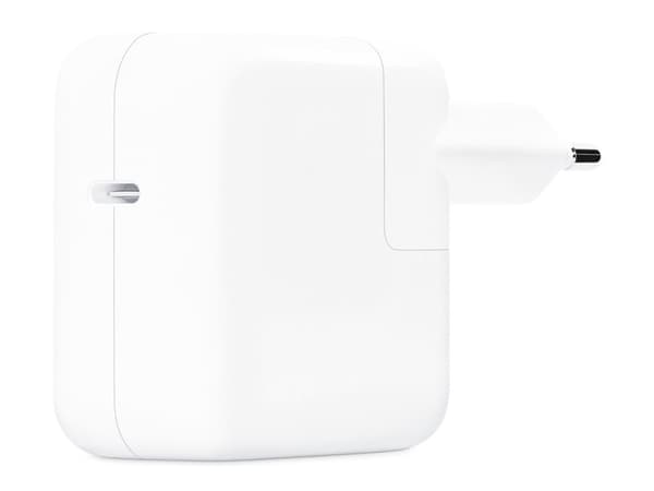 Apple - Strømadapter - 30 watt (24 pin USB-C) Hvit