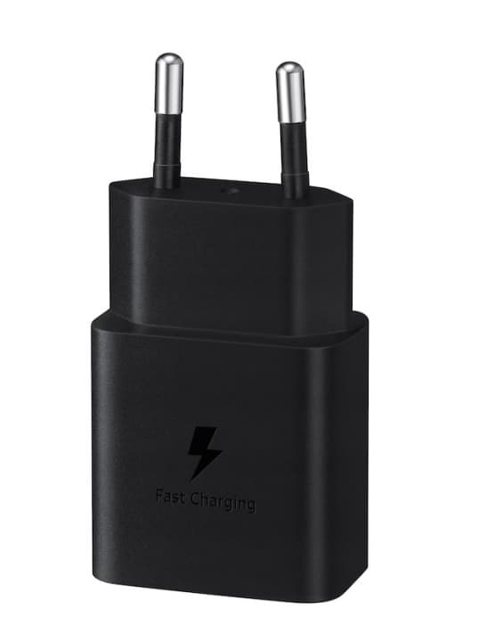 Samsung EP-T1510N USB-C PD 15W vegglader, svart Sort