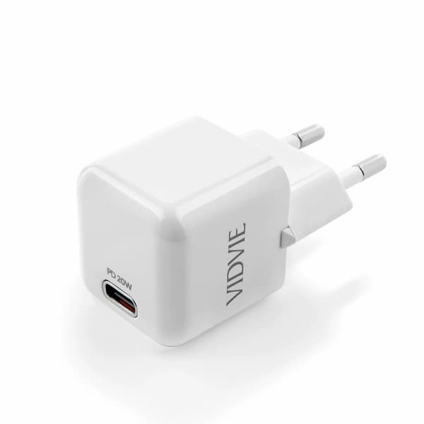 Mini Väggladdare USB-C PD 20W till iPhone - Samsung