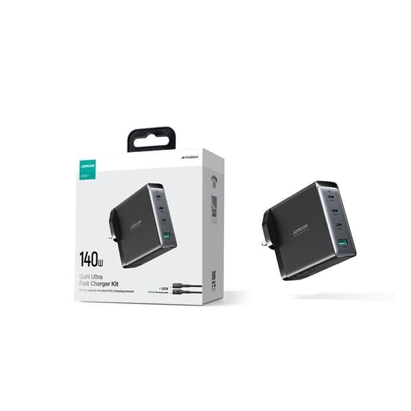 Joyroom Väggladdare 3x USB-C/USB-A 140W USB-C 240W Kabel 1.2m