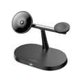 Miniatyrbild 2 av 11: Maxlife 3-in-1 Trådlös Laddare Magsafe iPhone, Apple Watch, AirPods - Svart