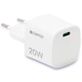 Miniatyrbild 1 av 2: Champion Väggladdare USB-C 20W - Vit