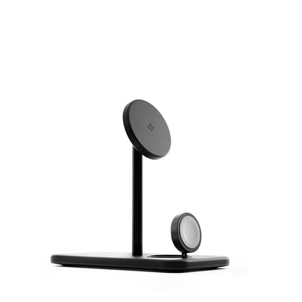 Twelve South 3-in-1 Trådlös Laddare Magsafe iPhone, Apple Watch, AirPods - Svart